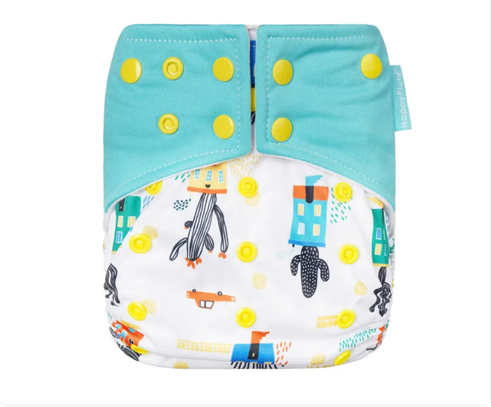 HappyFlute Baby Waterproof Cloth Diaper Cover