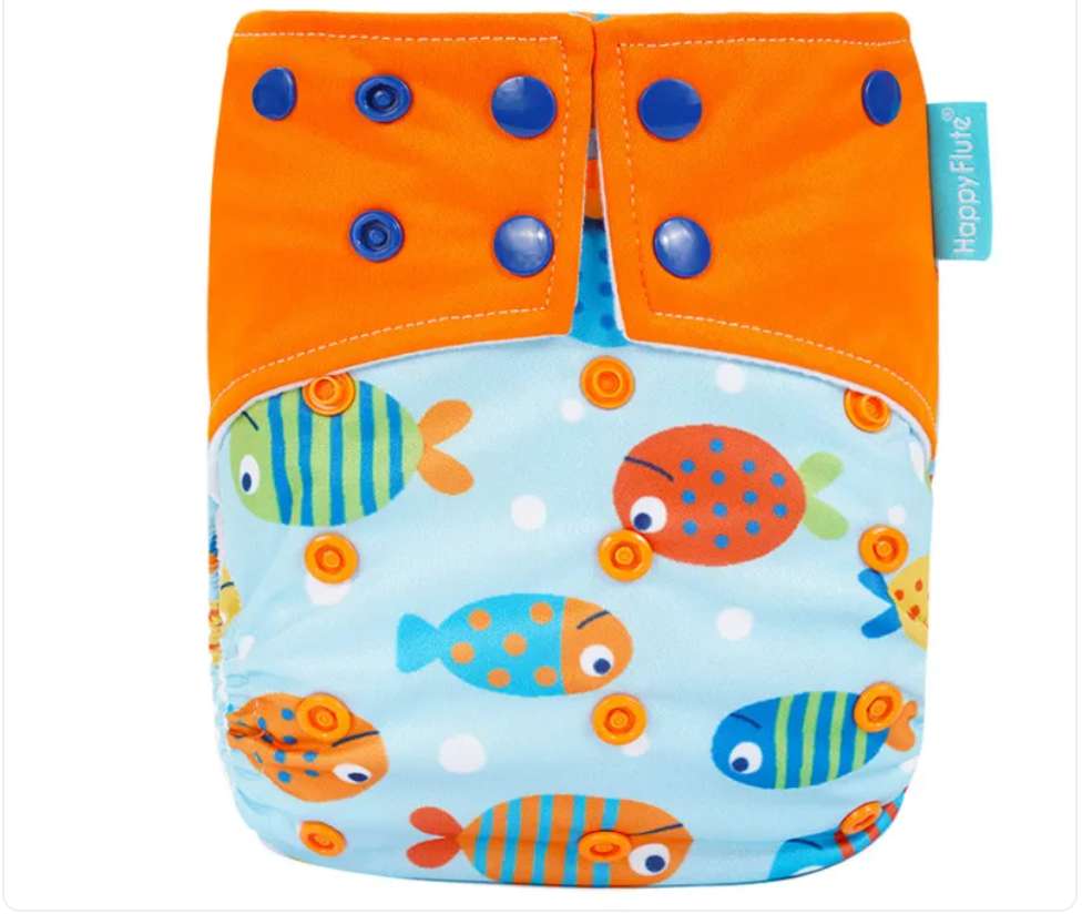 HappyFlute Baby Waterproof Cloth Diaper Cover